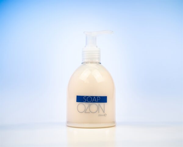 SOAPOZON - Il migliore sapone liquido antibatterico igienizzante all'ozono - 250 ml