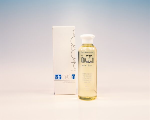 IDROZON - Il migliore olio corpo rivitalizzante e rassodante bagno / doccia all'ozono - 200 ml