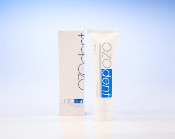 OZODENT - Miglior dentifricio all'ozono igienizzante e sbiancante, riduce il sanguinamento gengivale - 100 ml